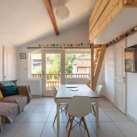 Apartment Cosy Avec Mezzanine, Balcon Et Parking A 300m De La - Fr-1-2-382 Hendaye
